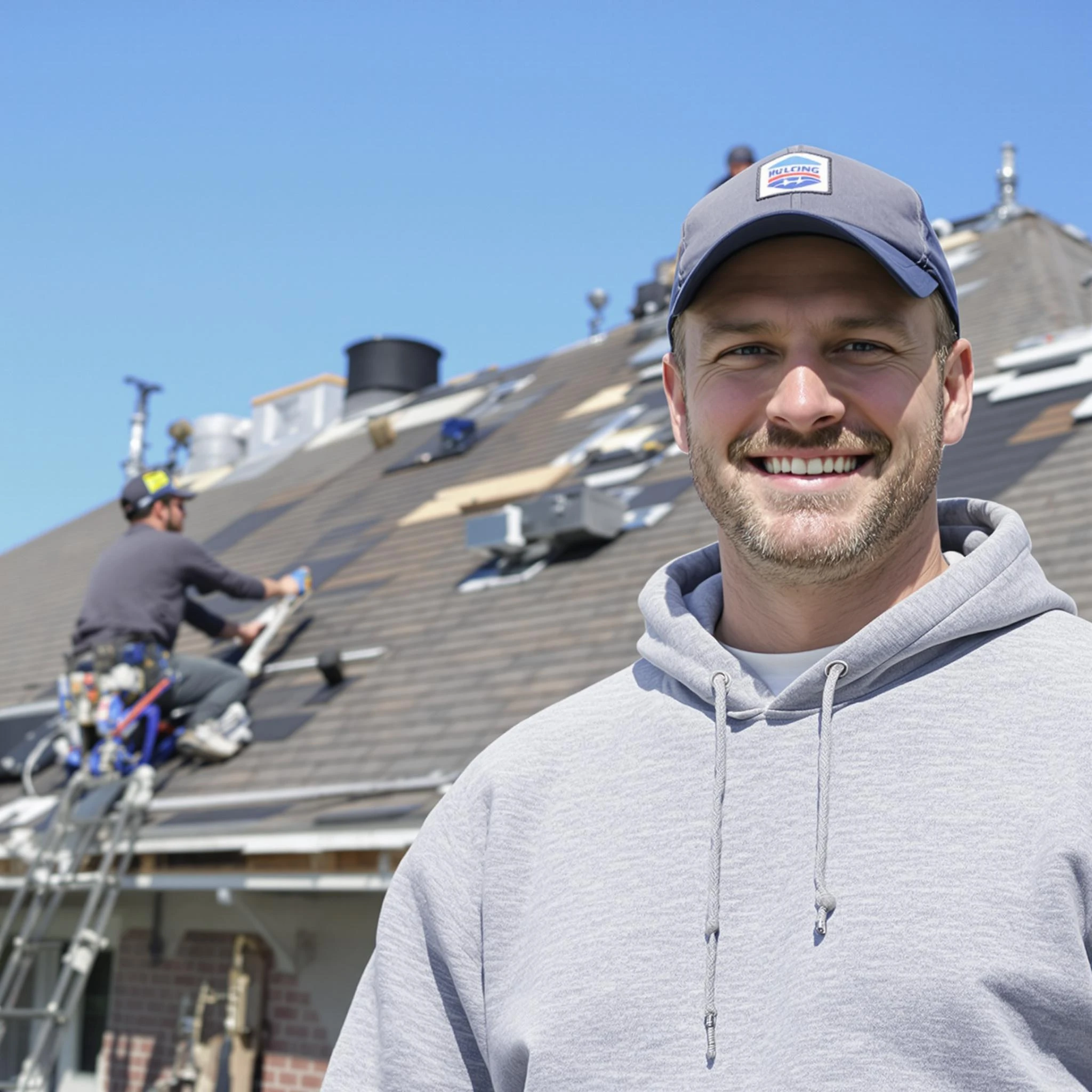 The Brecksville Roofing Company team.